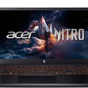 acer Nitro V 15, AMD Ryzen 7-7445HS, NVIDIA GeForce RTX 4050-6 GB, 16GB DDR5, 512GB SSD, FHD IPS, 15.6"/39.62cm, 165Hz, Win 11 Home, Obsidian Black, 2.1KG, ANV15-42, Gaming Laptop