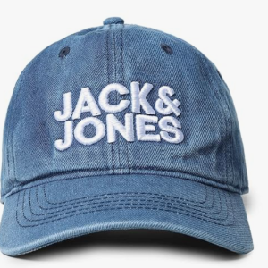 Jack & Jones Men's Cotton Baseball Cap with Adjustable Back Closure |